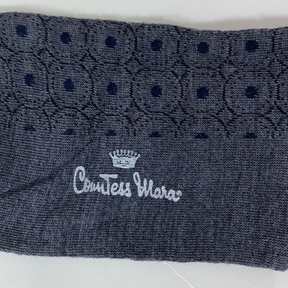 Vintage Deadstock - Countess Mara - Meriwool Dress Socks- NWT - Picture 4 of 4